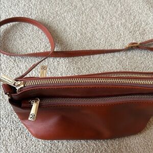 Italian leather handbag